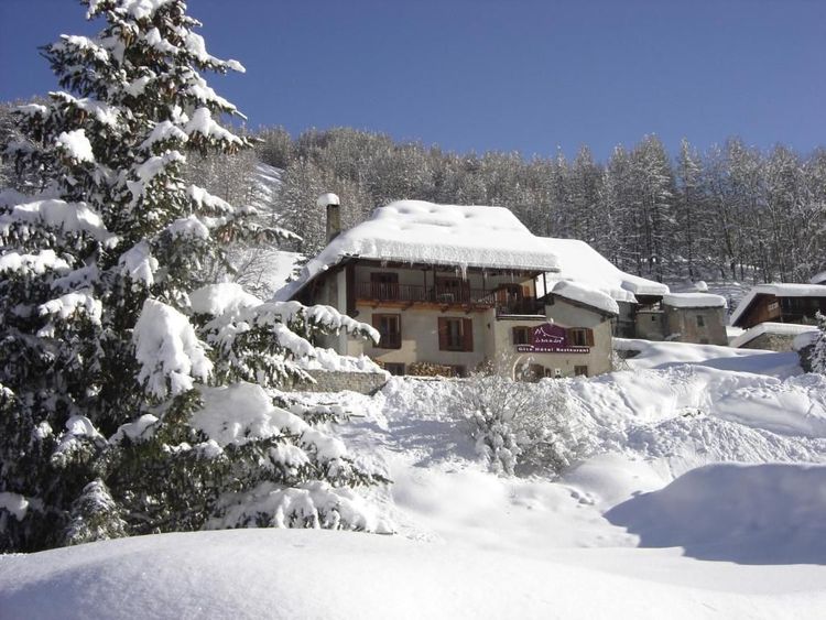 La Baïta Du Loup sous la neige