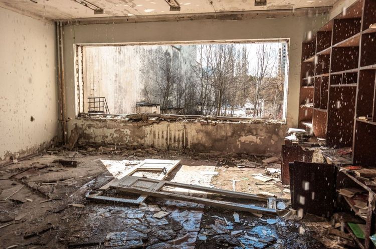 Pripyat, zone d'exclusion de Tchernobyl