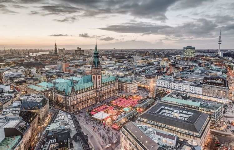 Hambourg, dans le nord de l'Allemagne 