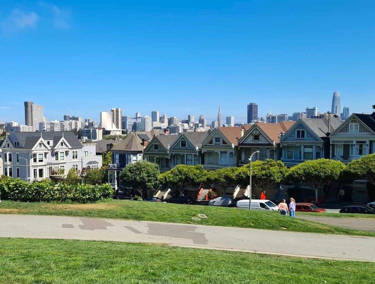 Alamo Square et les painted ladies à San Francisco