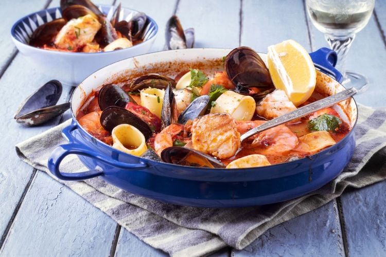 Aziminu è il termine corso per indicare la bouillabaisse.
