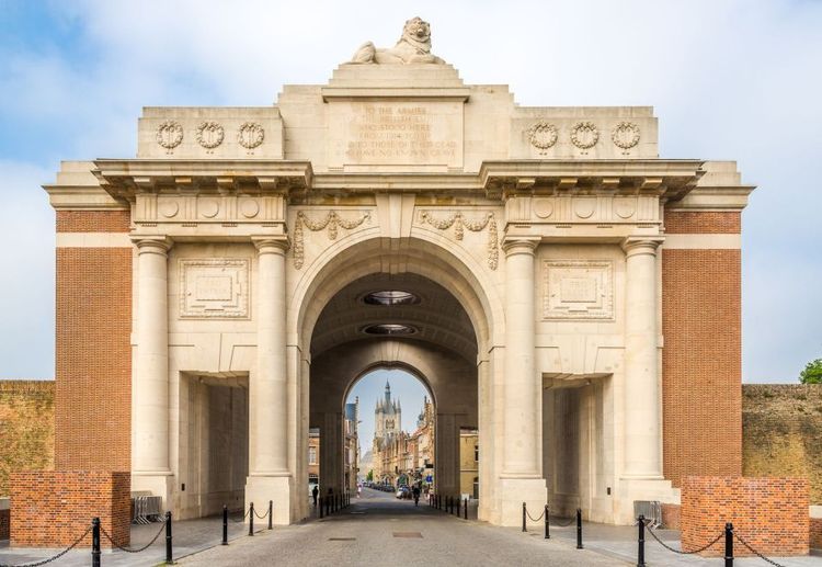 La porte de Menin à Ypres