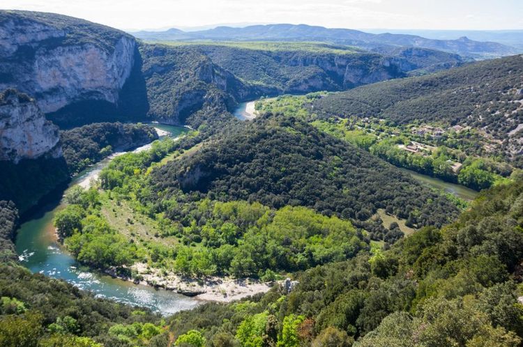 La route des Gorges de l'Ardèche- © Yulia Belousova/123RF