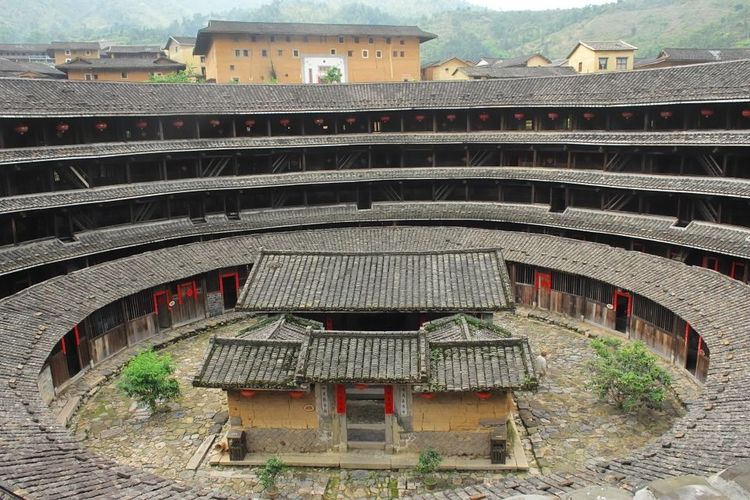 Un tulou dans le village de Yuchang Lou. © wklzzz/123RF