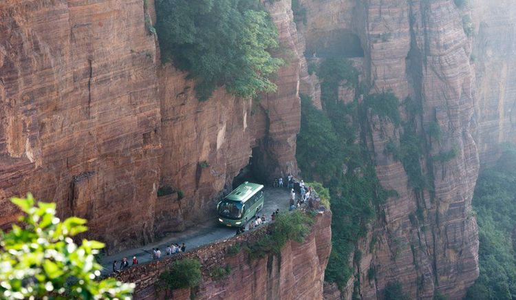 Tunnel de Guoliang, Chine