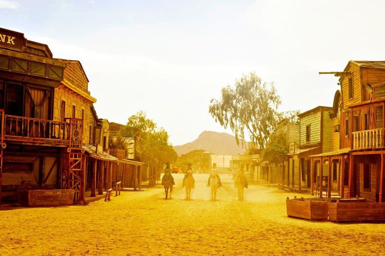 Décor de Western dans la province d'Almeria