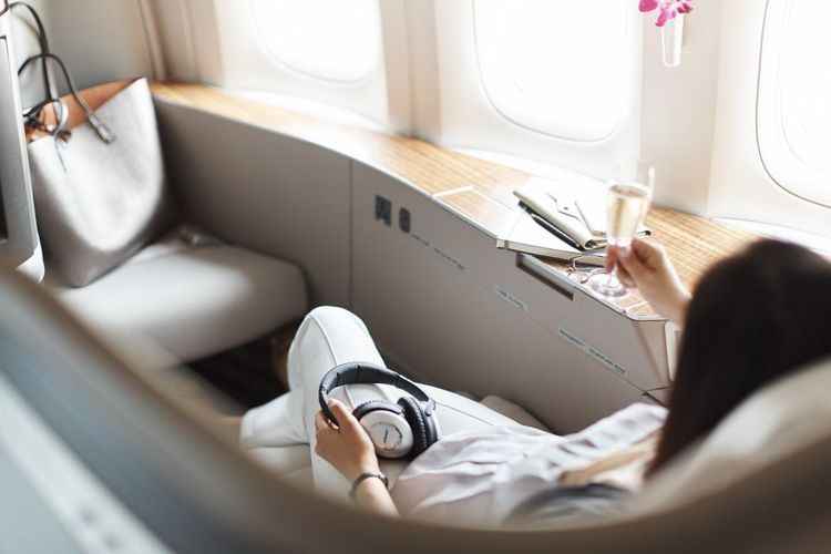 1ère classe de Cathay Pacific Airways