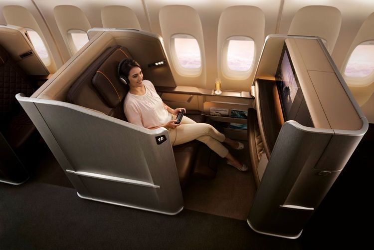 La suite 1ère classe de Singapore Airlines
