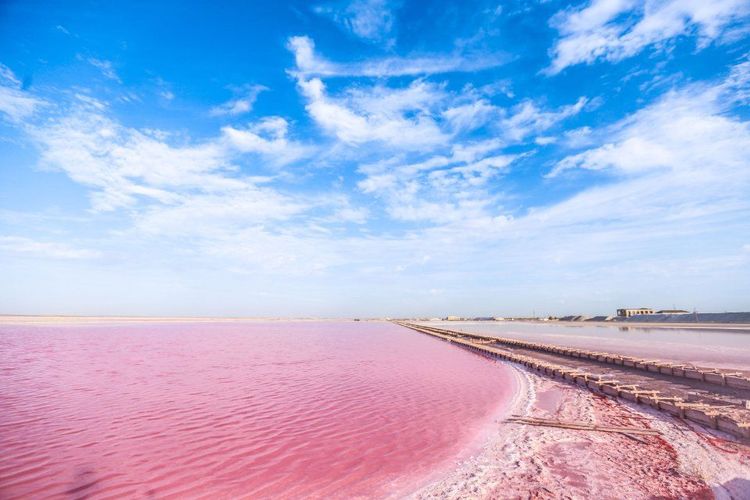 Lago Hillier en Australia