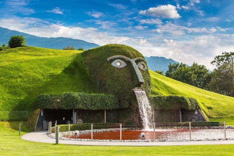 Le musée des mondes de cristal Swarovski (Kristallwelten), à Innsbruck