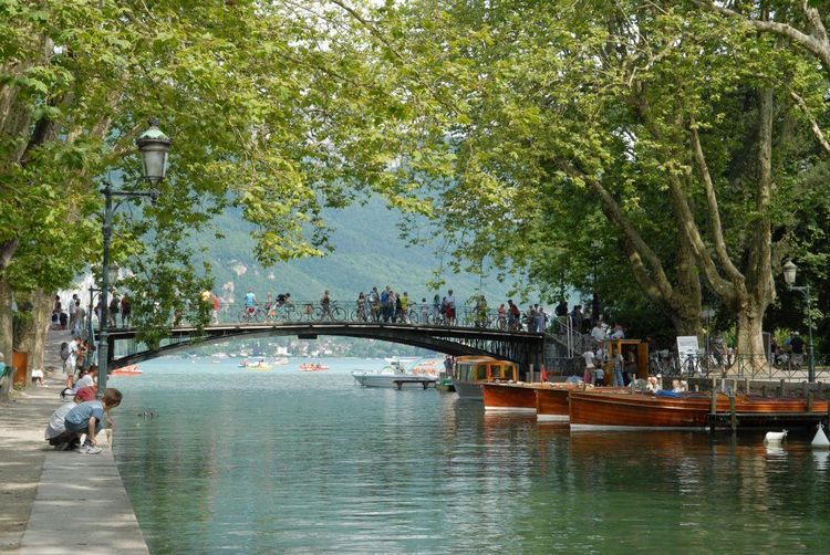 Le pont des amours d'Annecy