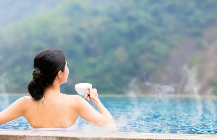 La douceur du spa en hiver
