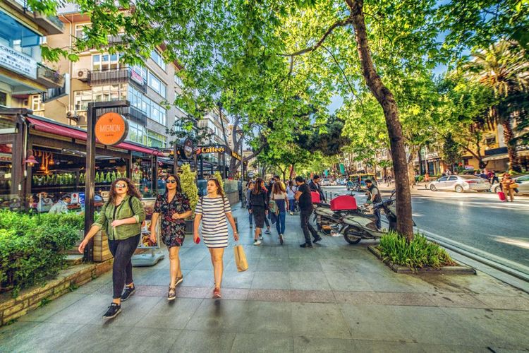  L'avenue de Bagdad à Kadiköy