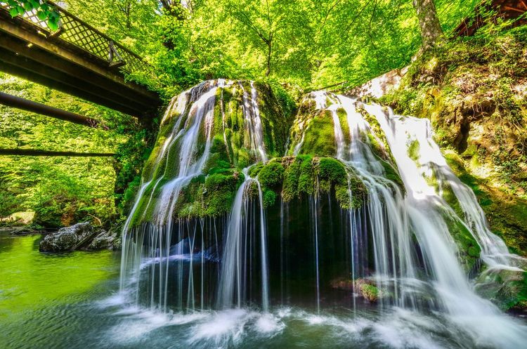 La cascada de Bigar, en Rumanía.