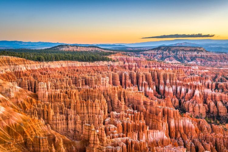 Bryce Canyon, l'un des plus beaux parcs de l'ouest américain.