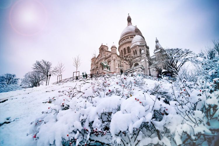 Montmartre et la basilique du Sacré-Coeur à Paris