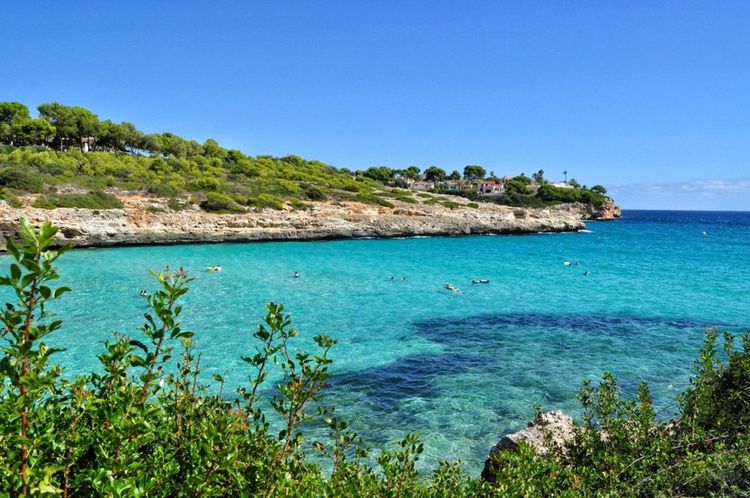 La crique de Cala Mendia à Majorque