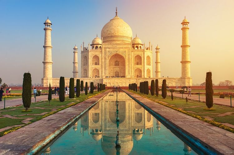 A Agra en Inde, on parle hindi !