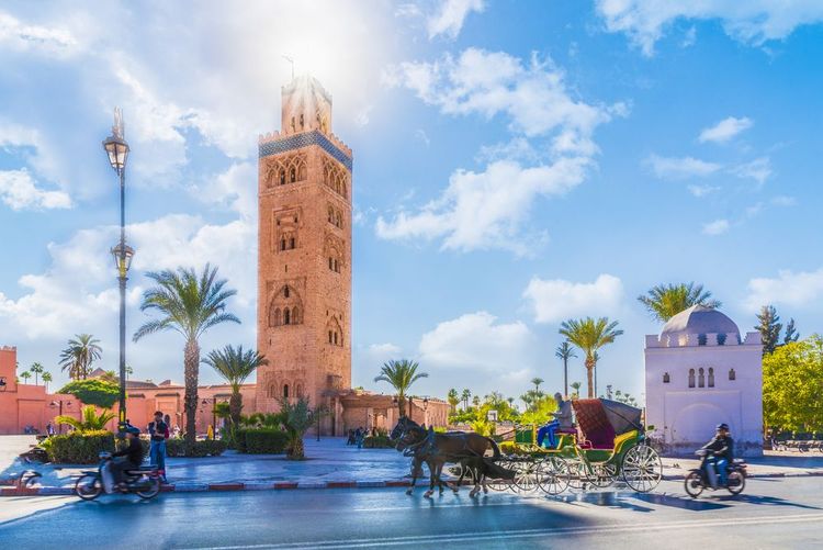 A Marrakech au Maroc, on parle arabe !
