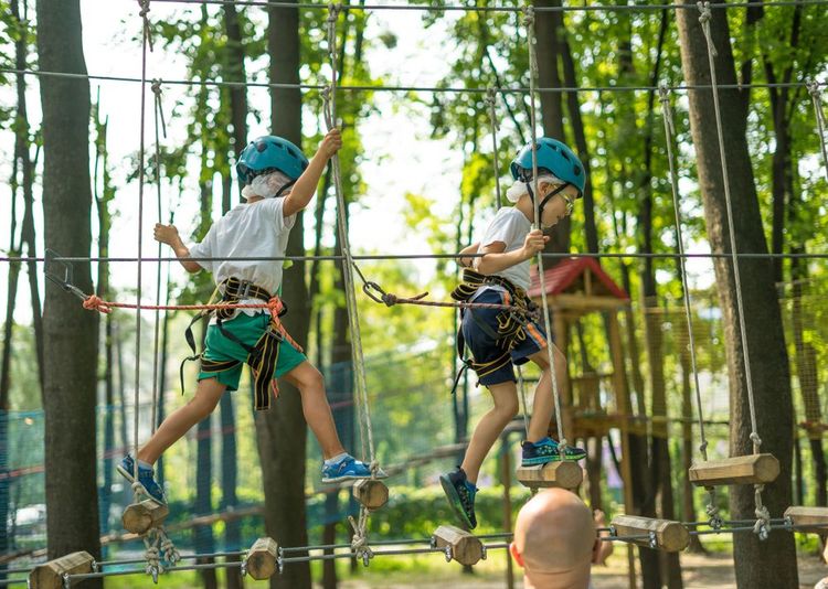 Acrobranche au Sherwood parc