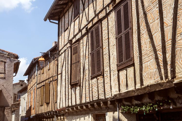 Maisons à colombages, Lautrec, France