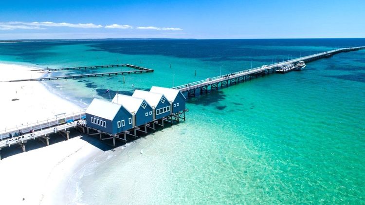 La jetée de Busselton.