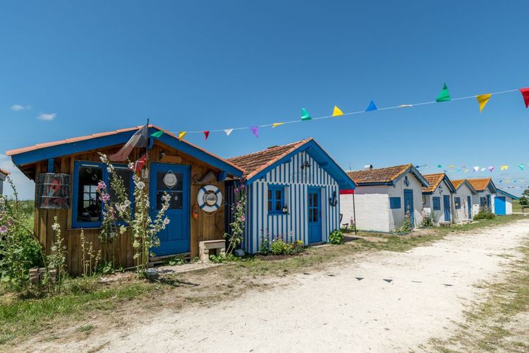 Cabanes de pêcheurs de Talais dans le Médoc