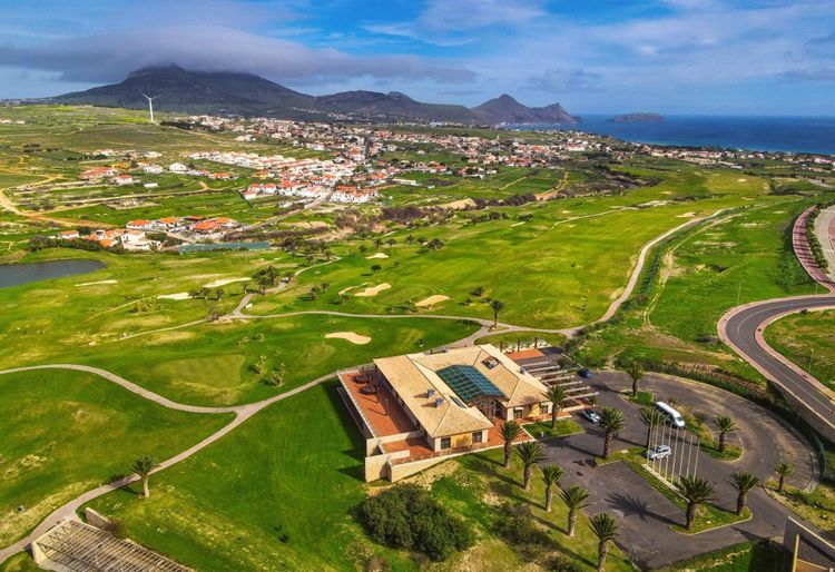 Vue générale sur le Porto Santo Golfe