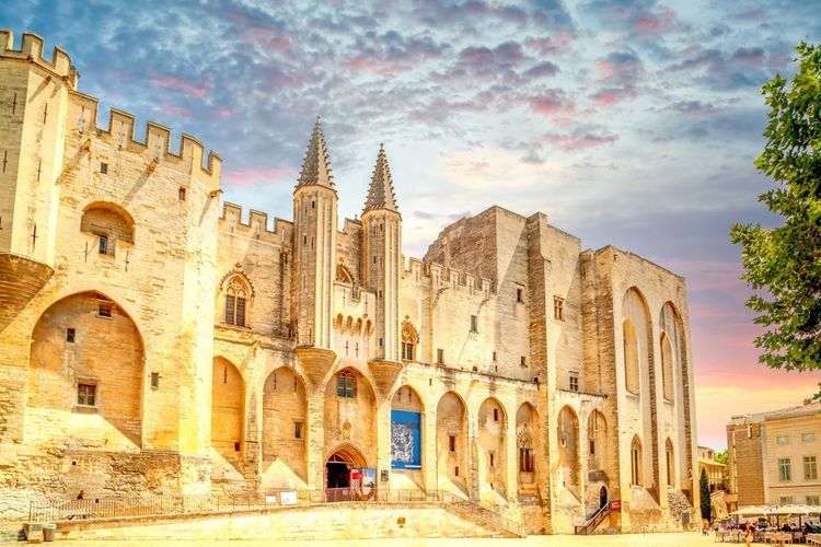 Cathédrale d'Avignon en France