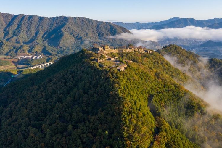 Château de Takeda, Japon
