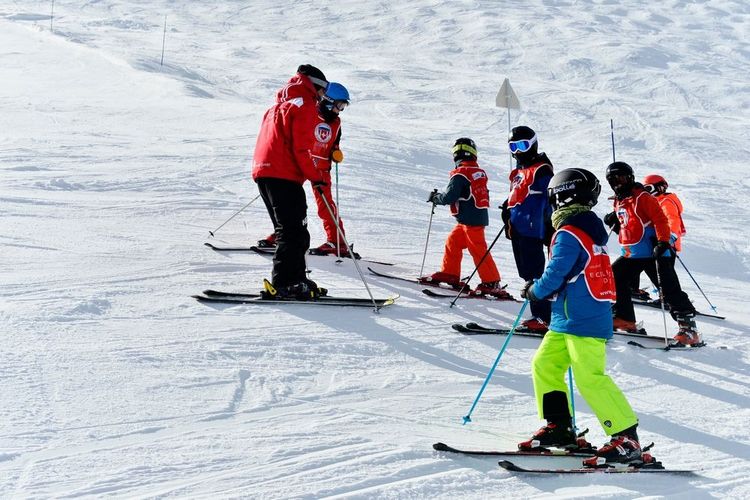 L'ESF propose aussi des classes de ski sur les pistes d'Avoriaz