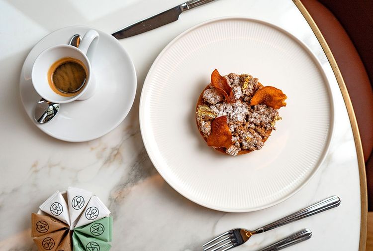 Le dessert de Thanksgiving au Delano Café