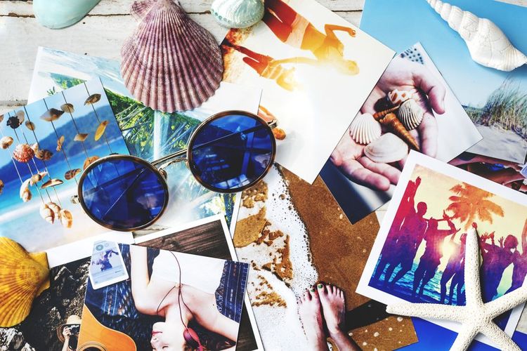Des photos souvenirs de vacances