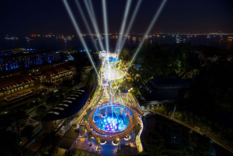 Sensoryscape sur l'île Sentosa