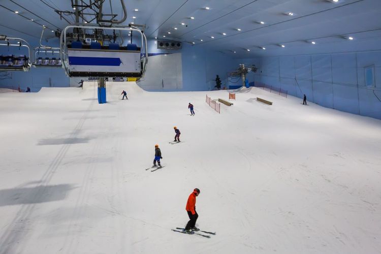 La piste intérieure de Dubaï