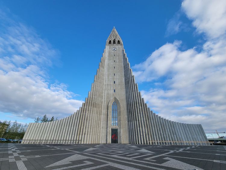 Église d'Hallgrímur à Reykjavik