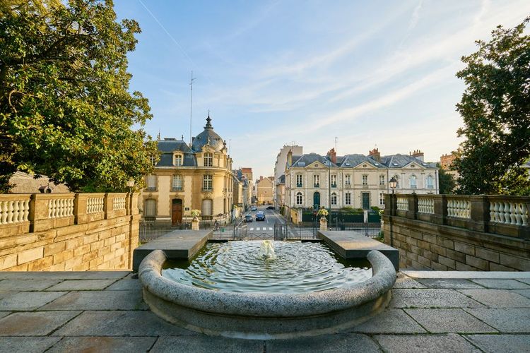 Entrée du parc de Thabor, Rennes