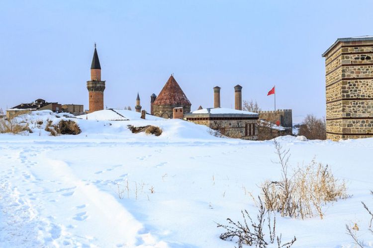 Neige à Erzurum en Turquie © /Murat An/Shutterstock