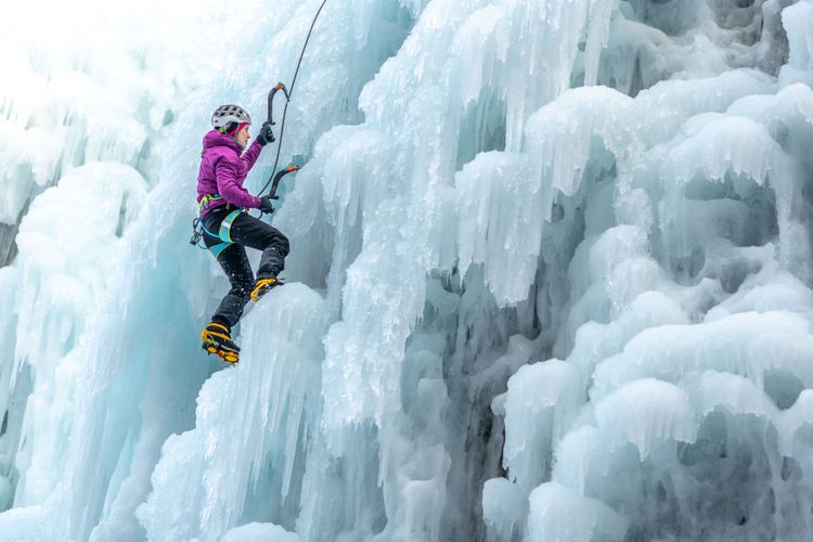Escalade sur glace