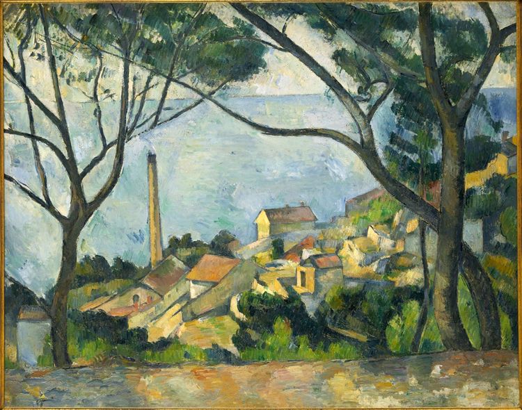 "La Mer à l’Estaque" de Paul Cezanne (1878-1879)