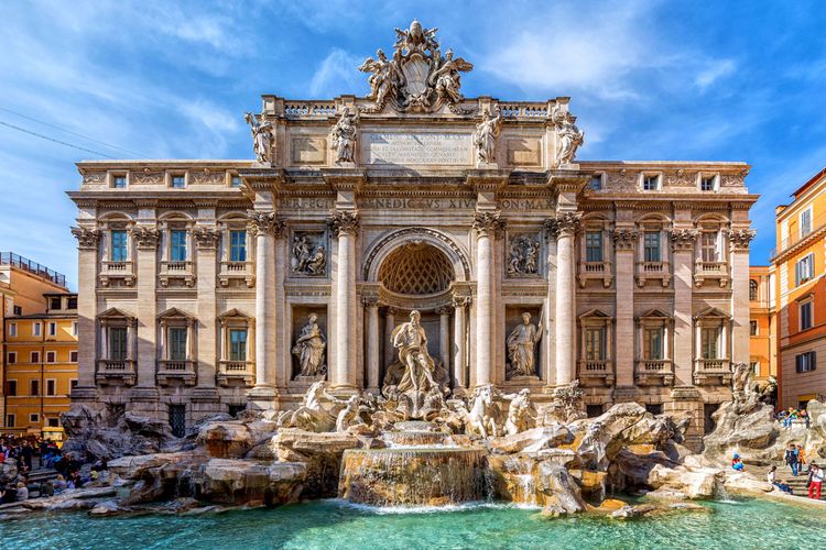 The Trevi Fountain