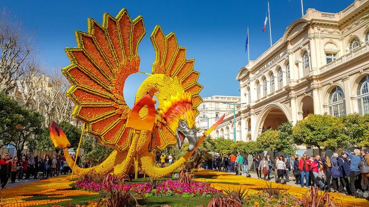 Fête du citron à Menton