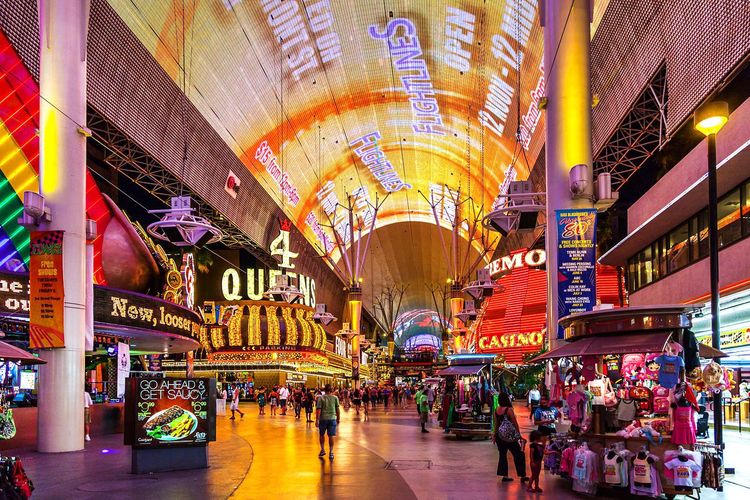 Fremont Street et ses casinos