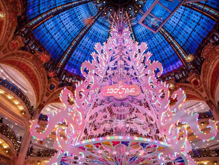 Les Galeries Lafayette fêtent leur 130ème Noël