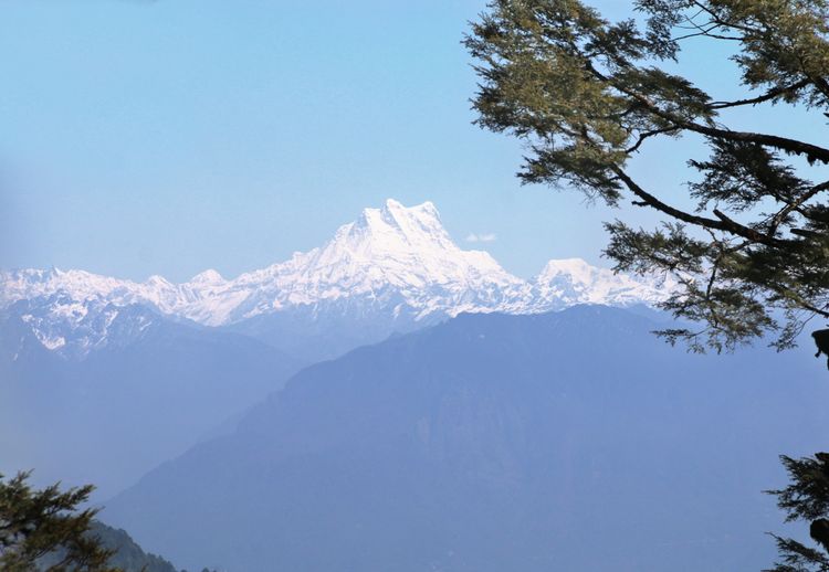 Le Gangkhar Puensum au Bhoutan