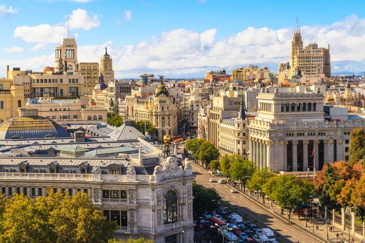 Gran Via à Madrid