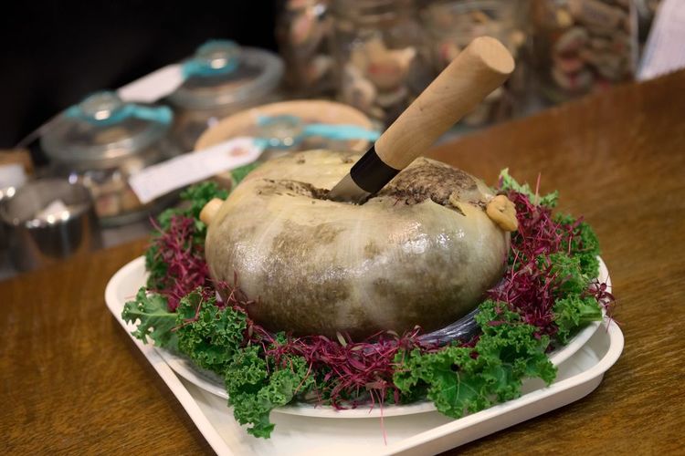Le plat de haggis, spécialité locale