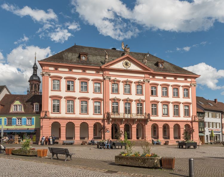L'hôtel de ville aux 24 fenêtres de Gengenbach