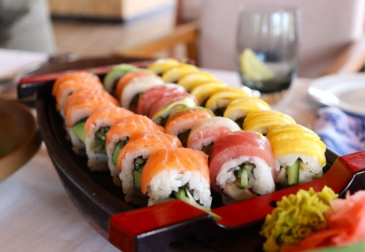 Dégustation au restaurant japonais Arigato au Siyam World, Maldives