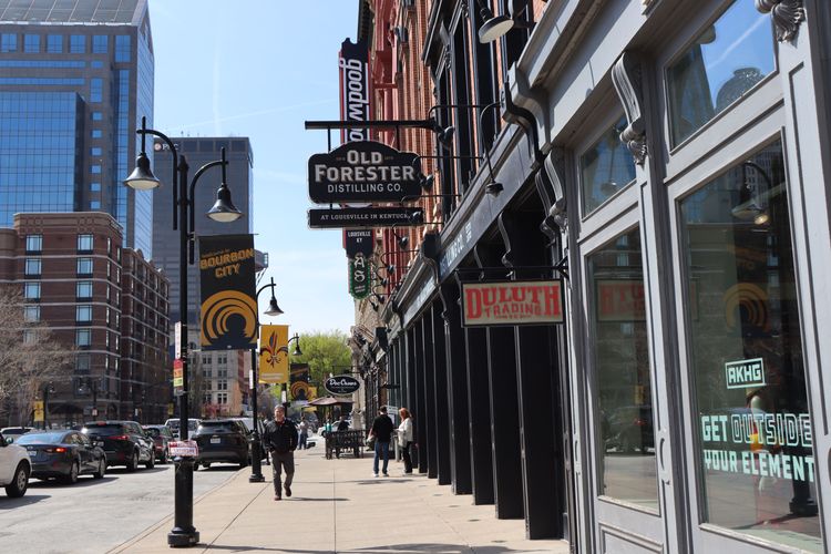 Avenue du Bourbon Trail à Louisville